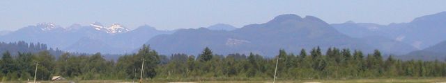 Mt. Baker as seen from the Canadian side