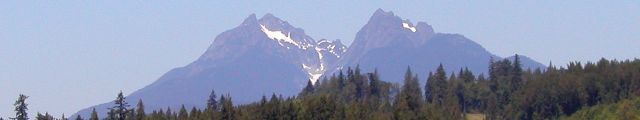 Mt. Baker as seen from the Canadian side